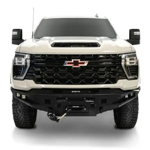 Westin 2024+ Chevrolet Silverado 2500/3500 Pro-Series Front Bumper - Textured Black thumbnail 4