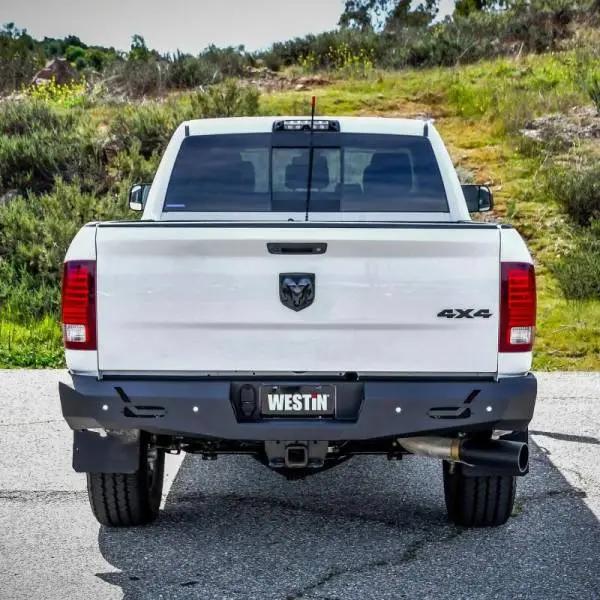 Westin 09-18 Ram 1500 Pro-Series Rear Bumper - Textured Black thumbnail 3