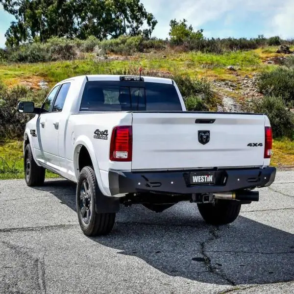 Westin 09-18 Ram 1500 Pro-Series Rear Bumper - Textured Black thumbnail 4
