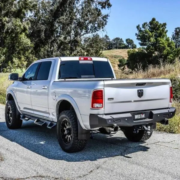 Westin 09-18 Ram 1500 Pro-Series Rear Bumper - Textured Black thumbnail 7