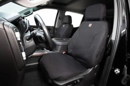 Covercraft 00-07 Ford Superduty Carhartt Super Dux SeatSaver Custom Second Row Seat Covers - Black