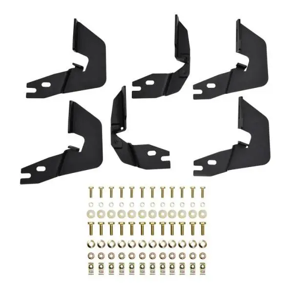 Westin 14-18 Chevrolet/GMC Silv/Seirra 1500 Double Cab Outlaw Nerf Step Bars - Textured Black thumbnail 7