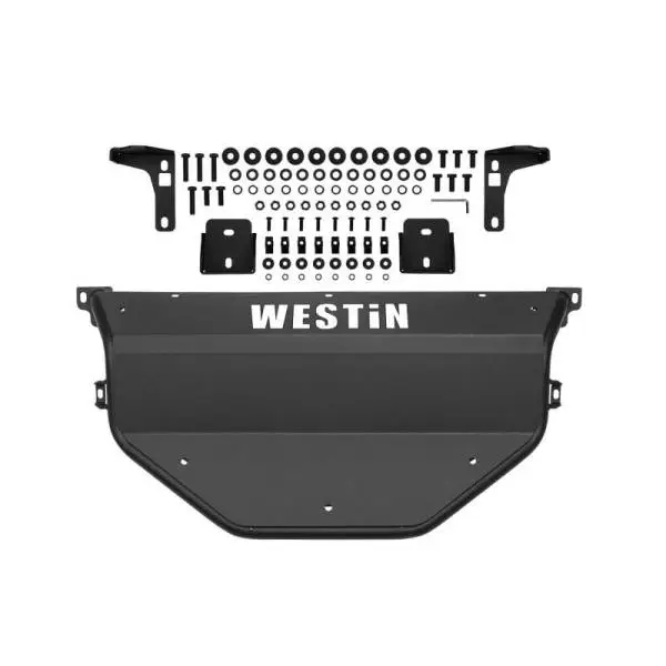 Westin 2013-2018 Ram 1500 Outlaw Bumper Skid Plate - Textured Black thumbnail 5