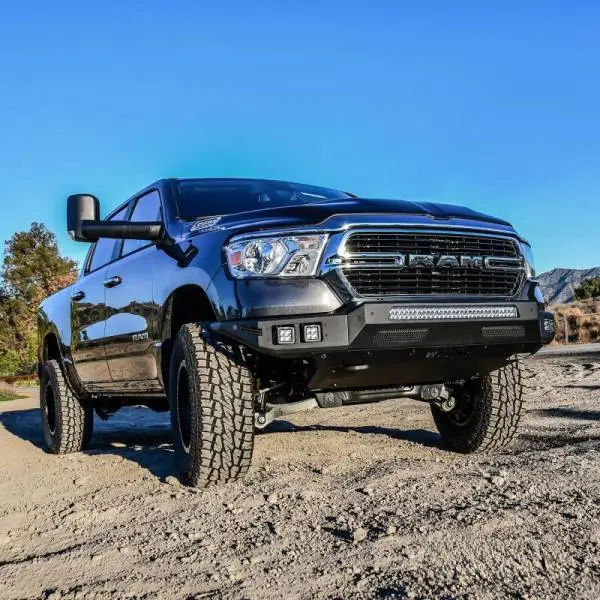Westin 2019 Dodge Ram 1500 ( Excludes 1500 Classic & Rebel Models ) Pro-Mod Skid Plate - Text. Blk thumbnail 5