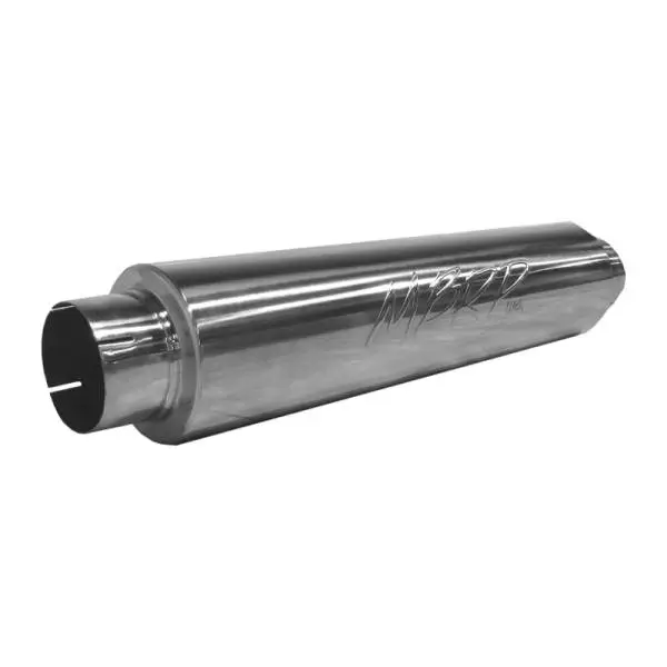 MBRP Replaces all 30 overall length mufflers Muffler 4 Inlet /Outlet 24 Body 30 Overall T409 thumbnail 2