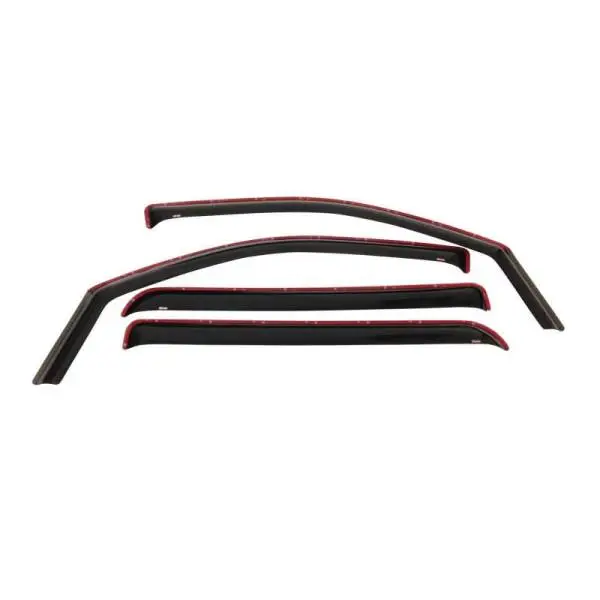 Westin 2009-2018 Dodge/Ram Crew Cab/Mega Cab Wade In-Channel Wind Deflector 4pc - Smoke thumbnail 2