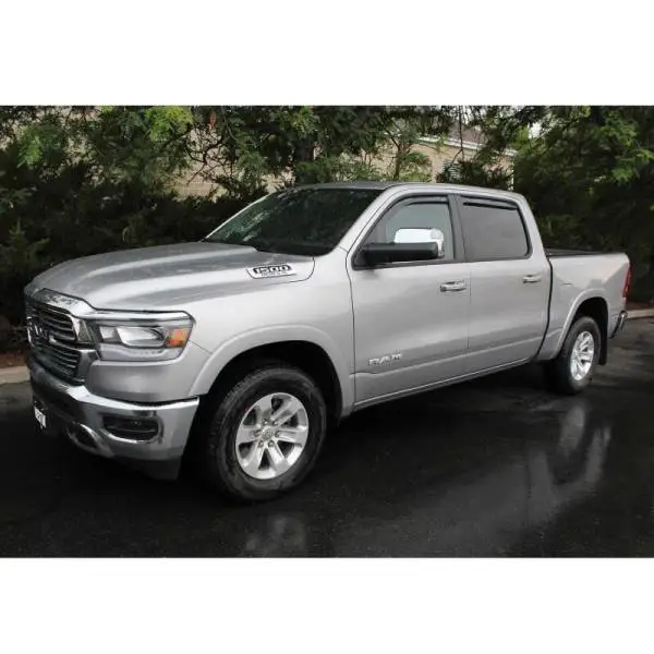 Westin 19-22 Ram 1500 Crew Cab(Excl. 19-22 Ram 1500 Classic) In Channel Wind Deflector 4pc - Smoke thumbnail 2