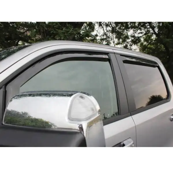 Westin 19-22 Ram 1500 Crew Cab(Excl. 19-22 Ram 1500 Classic) In Channel Wind Deflector 4pc - Smoke thumbnail 3