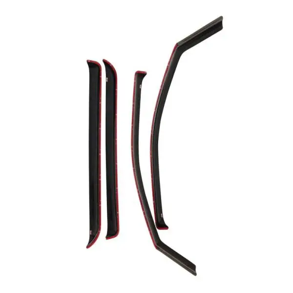 Westin 1999-2016 Ford Super Duty Crew Cab Wade In-Channel Wind Deflector 4pc - Smoke