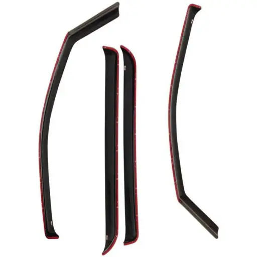 Westin 02-06 Cadillac/Chevy/GMC Escalade ESV/EXT/Avalanche Wade In-Channel Wind Deflector 4pc -Smoke