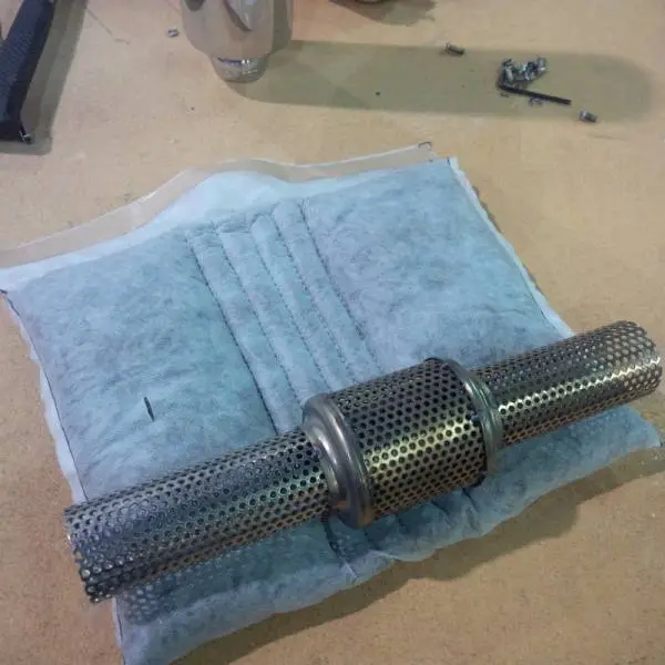 MBRP 5in Billet Muffler 12in Repack Kit thumbnail 2