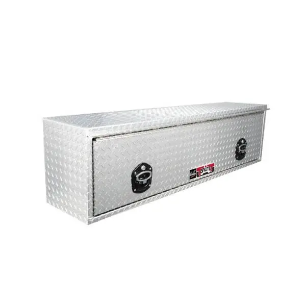 Westin/Brute High Cap HD Top Sider 16in x 72in w/flip up Door - Aluminum image 2