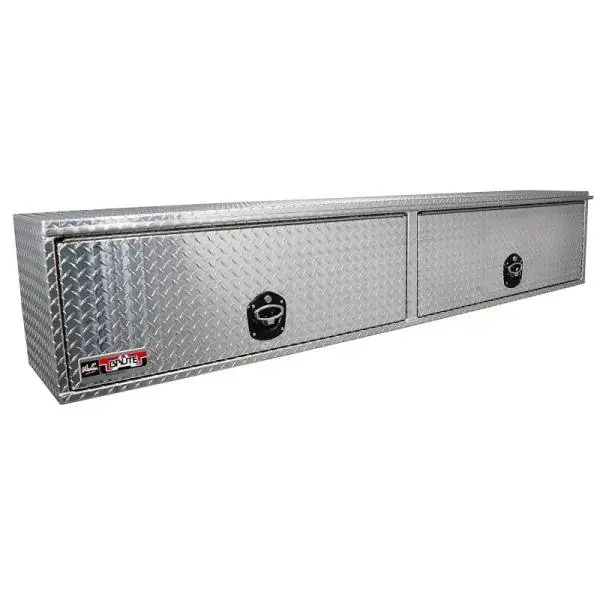 Westin/Brute HD Top Sider 13in x 96in w/flip up Doors - Aluminum image 2