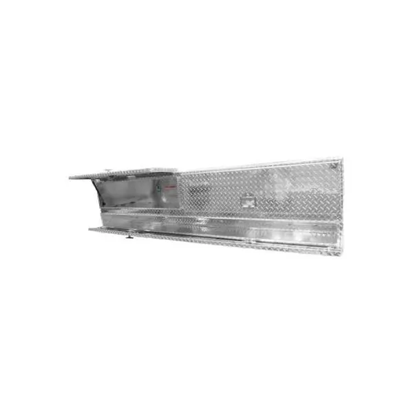 Westin/Brute High Cap 96in Stake Bed Contractor TopSider w/ Doors - Aluminum thumbnail 4