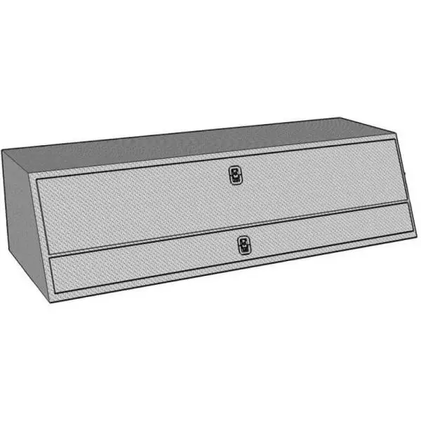 Westin/Brute Contractor TopSider 48in w/ Doors - Aluminum image 2