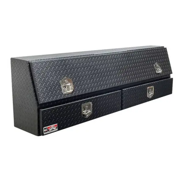 Westin/Brute Contractor TopSider Tool Box 60in w/Drawers & Doors 60 x 13.5 x 21 - Tex. Blk
