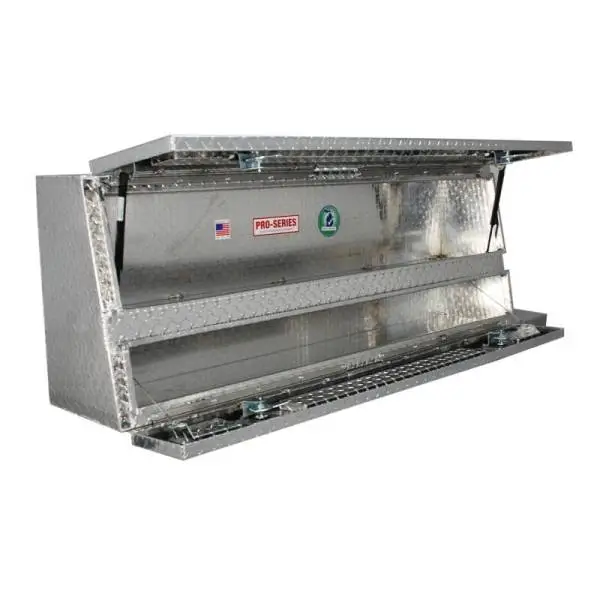 Westin/Brute Contractor TopSider 72in w/ Doors - Aluminum image 4