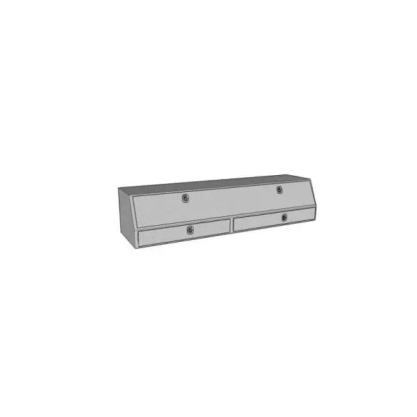 Westin/Brute Contractor TopSider 72in w/ Drawers & Doors - Aluminum image 3