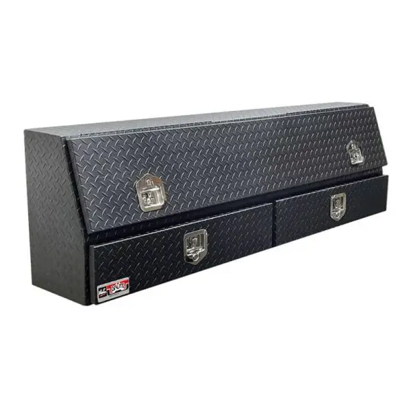 Westin/Brute Contractor TopSider 72in w/ Drawers & Doors - Textured Black