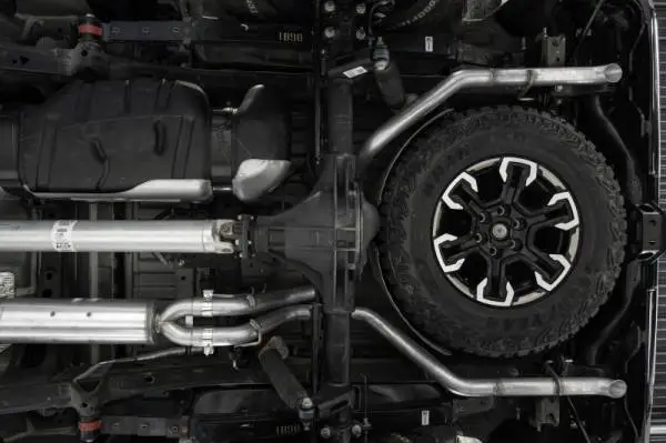 MBRP 22-23 Chevrolet/ GMC 1500 Silverado/ Sierra ZR2/AT4X 6.2L 2.5in Turn Down 3in Cat Back Exhaust thumbnail 5