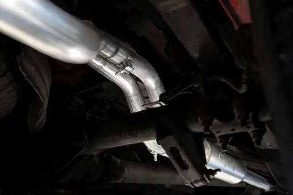 MBRP 2019+ Chevrolet Silverado 1500 / 2019+ GMC Sierra 1500 T304 SS 3in Armor Pro Cat-Back Exhaust thumbnail 2