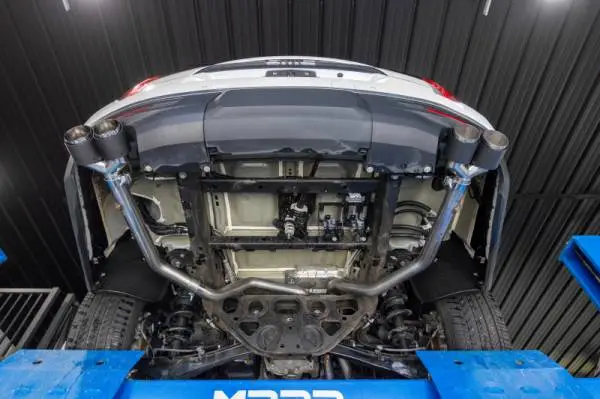 MBRP 21-24 Chevrolet Suburban XL 5.3L 3in T304 SS 2.5in Dual Split Carbon Fiber Cat-back thumbnail 4