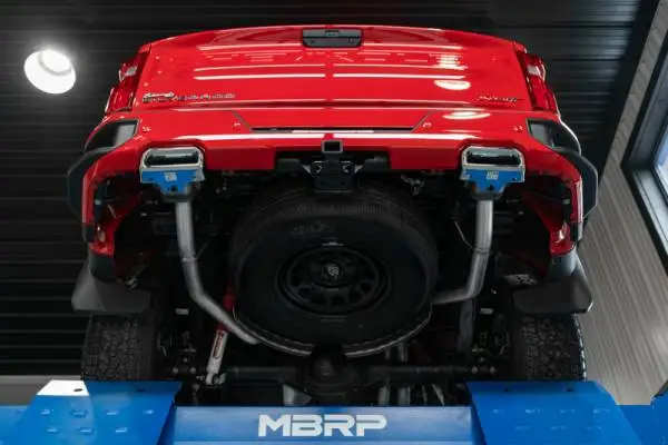 MBRP 19-Up Chevy Silverado 1500 6.2L 2.5in Catback Dual Rear Exit T304 SS thumbnail 6