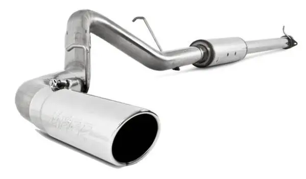 MBRP 11-19 Chevy/GMC 2500HD PU 6.0L V8 Single Side Exit T409 Cat Back Perf Exhaust thumbnail 3