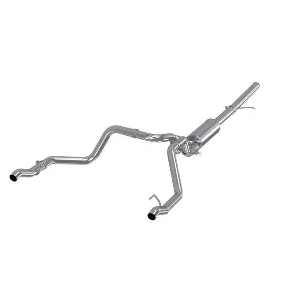 MBRP 2019 Chevrolet Silverado 1500 4.3L/5.3L 2.5in Cat Back Dual Rear Exit - T409 thumbnail 2