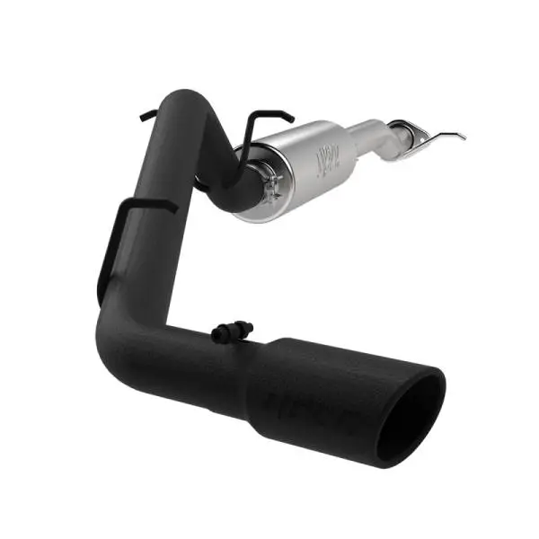 MBRP 17+ Chevrolet Colorado 2.5L/3.6L 3in Cat Back Single Side Exit w/ 4in Tip - Back Coated thumbnail 2