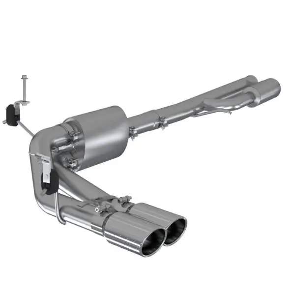 MBRP 2019+ Chevrolet Silverado 1500 4.5L/5.3L Pre-Axle Dual Side Exit w/ 4in OD Tip- T304