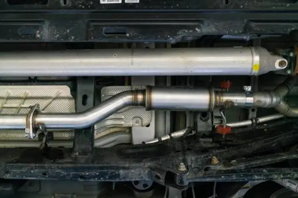 MBRP 3in Single in/out Muffler Replacement, 19-20 Ram 1500 5.7L, High Flow, T409 image 2