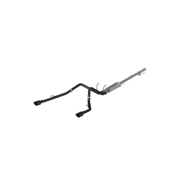 MBRP 09-14 Dodge Ram 1500 5.7L Cat-Back Dual Split Rear (Through Stock Bumper) AL - Black thumbnail 2