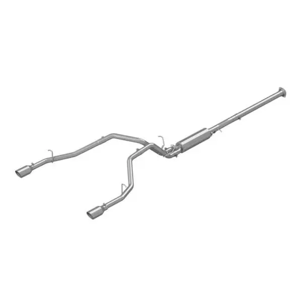 MBRP 2019 Ram 1500 5.7L (CrewCab/QuadCab ONLY) 2.5in Cat Back Dual Split Rear w/ 4.5in Tip - T409 thumbnail 3