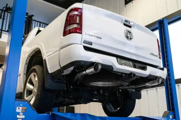 MBRP 2019 Ram 1500 5.7L (CrewCab/QuadCab ONLY) 2.5in Cat Back Dual Split Rear w/ 4.5in Tip - T409 thumbnail 6