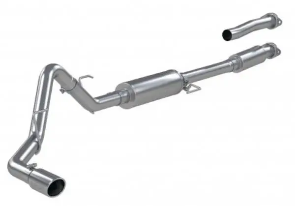 MBRP 2021+ Ford F-150 2.7L/ 3.5L Ecoboost 5.0L Single Side 3in Aluminized Steel Catback Exhaust image 5