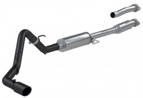 MBRP 2021+ Ford F-150 2.7L/ 3.5L Ecoboost 5.0L Single Side 3in Black Coated Catback Exhaust image 5