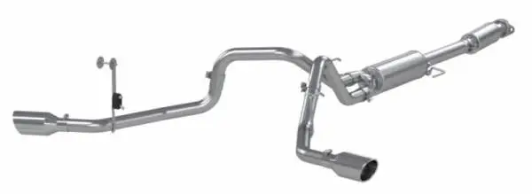 MBRP 2021+ Ford F150 2.7L/3.5L/5.0L 3in Aluminized Steel Cat-Back 2.5in Dual Split Side Exhaust image 5