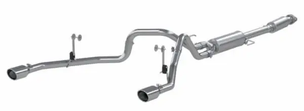 MBRP 2021+ F-150 2.7L/ 3.5L Ecoboost, 5.0L 3in Cat Back 2.5in Dual Split Rear image 5