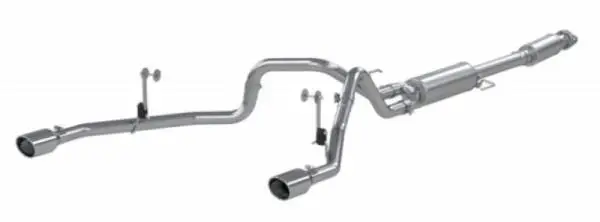MBRP 2021+ F-150 2.7L/ 3.5L Ecoboost, 5.0L 3in Cat Back 2.5in Dual Split Rear - Aluminized Steel image 5
