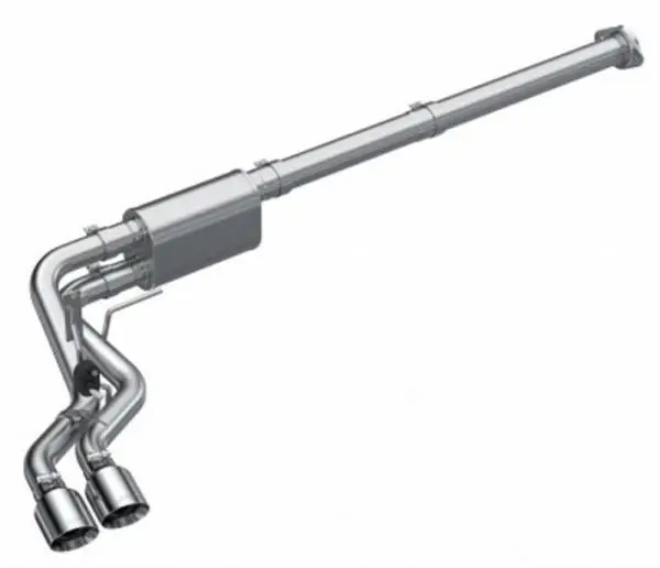 MBRP 2021 Ford F-150 2.7L EcoBoost / 3.5L EcoBoost / 5.0L 3in Cat Back Single Side Exit T304 image 6