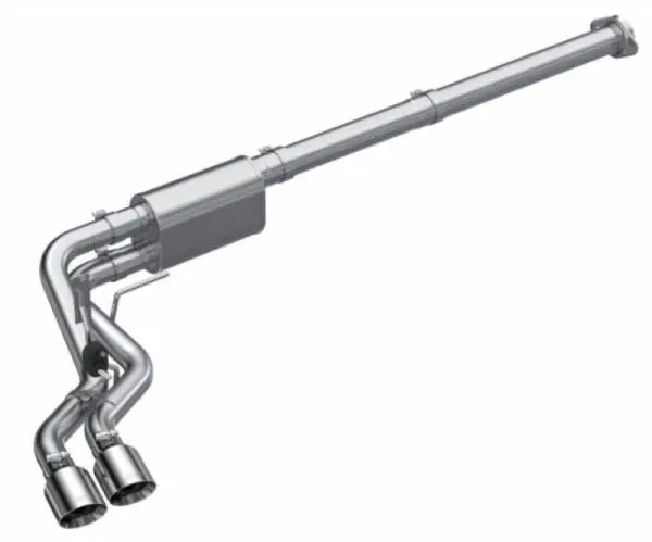 MBRP 2021 Ford F-150 2.7L EcoBoost / 3.5L EcoBoost / 5.0L 3in Cat Back Single Side Exit Alum image 6