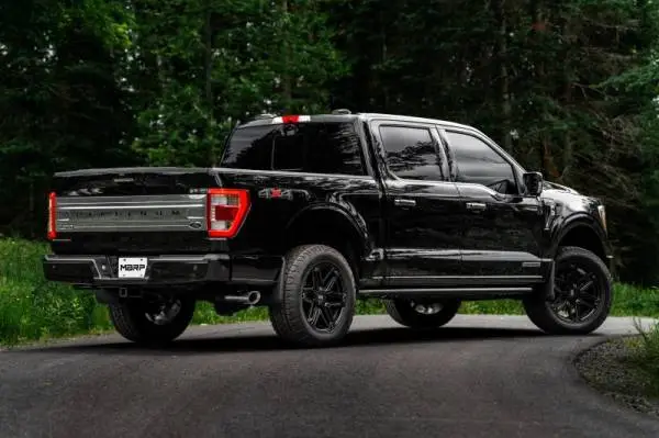 MBRP 2021+ Ford F-150 Powerboost Hybrid 3in Single Side Exit - T304 image 4