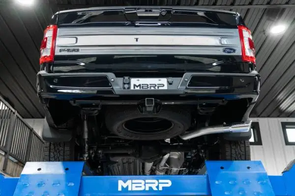 MBRP 2021+ Ford F-150 Powerboost Hybrid 3in Single Side Exit - T304 image 5