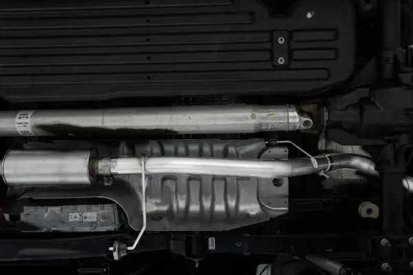 MBRP 2021+ Ford F-150 Powerboost Hybrid 3in Single Side Exit - Aluminized Steel image 3