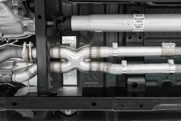 MBRP 17-19 Ford F150 Raptor 3.5L EcoBoost 3in X-Pipe Kit - T409 image 3