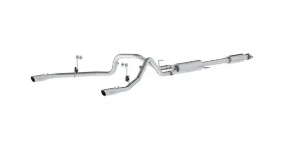 MBRP 2015 Ford F-150 5.0L 3in Cat Back Dual Split Rear Exit T409 Exhaust System image 3