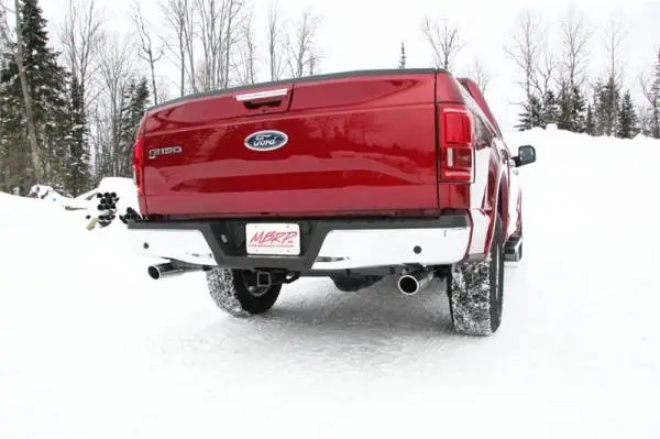 MBRP 2015 Ford F-150 5.0L 3in Cat Back Dual Split Rear Exit Black Exhaust System image 6