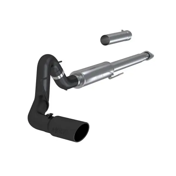 MBRP 2015 Ford F-150 2.7L / 3.5L EcoBoost 4in Cat Back Single Side Black Exhaust System image 2