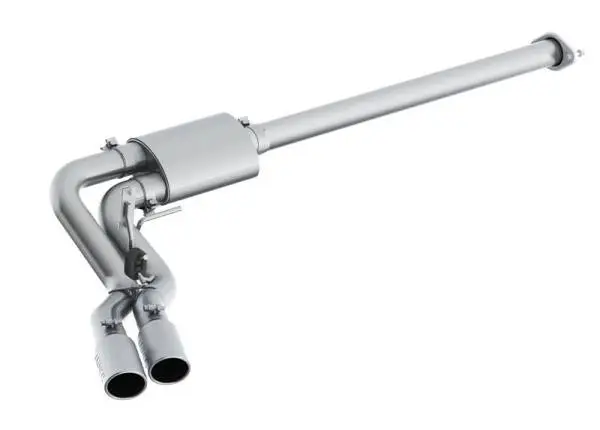 MBRP 15-16 Ford F-150 2.7L/3.5L/5.0L 3in Cat Back Single Side Pre-Axle Dual Exit T304 image 3